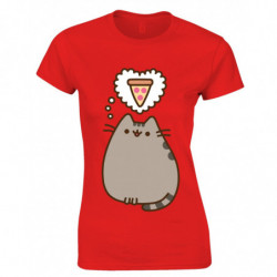 PUSHEEN PIZZA THOUGHTS (RED)