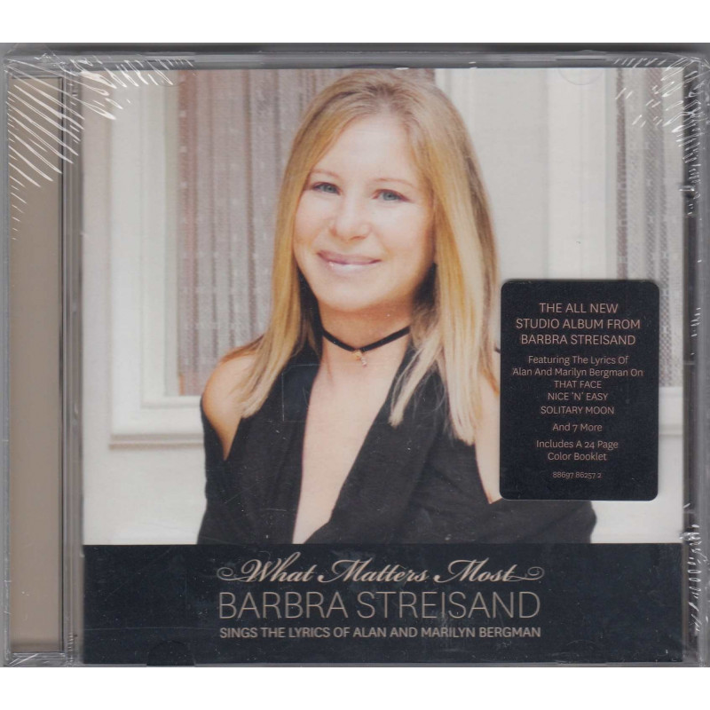 WHAT MATTERS MOST BARBRA STREISAND SINGS THE LYRICS OF ALAN