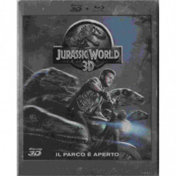 JURASSIC WORLD (BLU-RAY 3D + BLU RAY - 2 DISCHI)