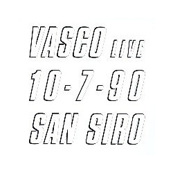 VASCO LIVE 10-07-90 SAN SIRO