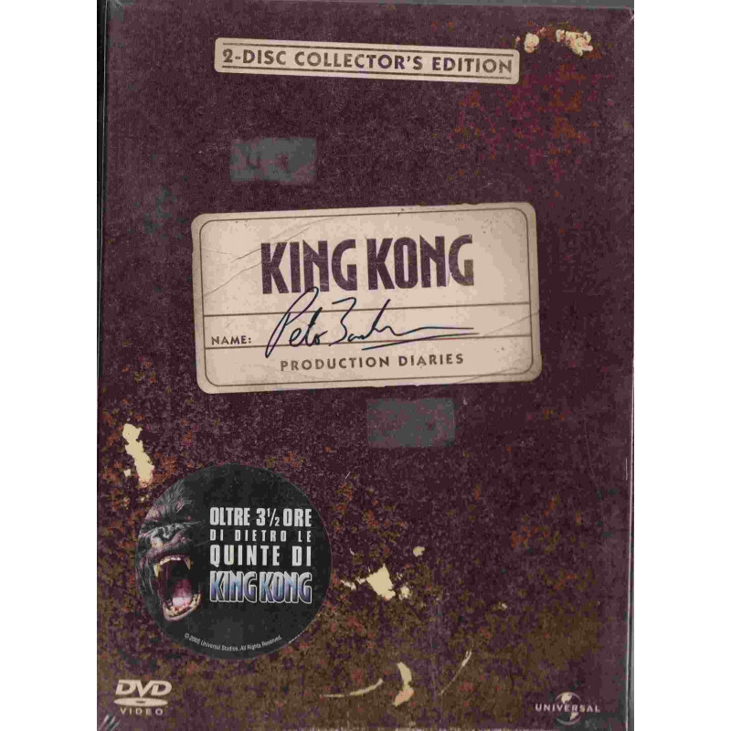 KING KONG PETER JACKSON'S PRODUCTION DIARIES