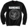 RAMONES PRESIDENTIAL SEAL MENS BLK SWEATSHIRT: LARGE