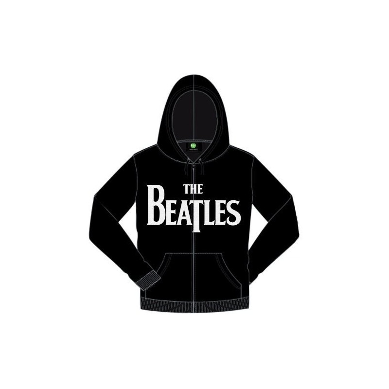 BEATLES (THE) - DROP T LOGO (FELPA CON CAPPUCCIO UNISEX TG. L)