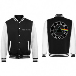 PINK FLOYD DSOTM LOGO VARSITY JACKET MB: LARGE