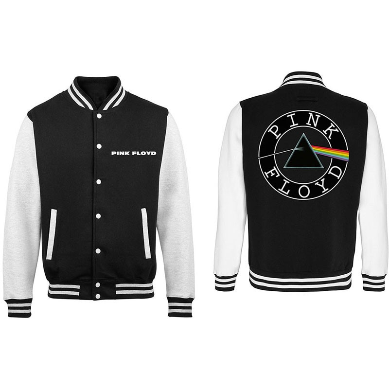 PINK FLOYD DSOTM LOGO VARSITY JACKET MB: LARGE