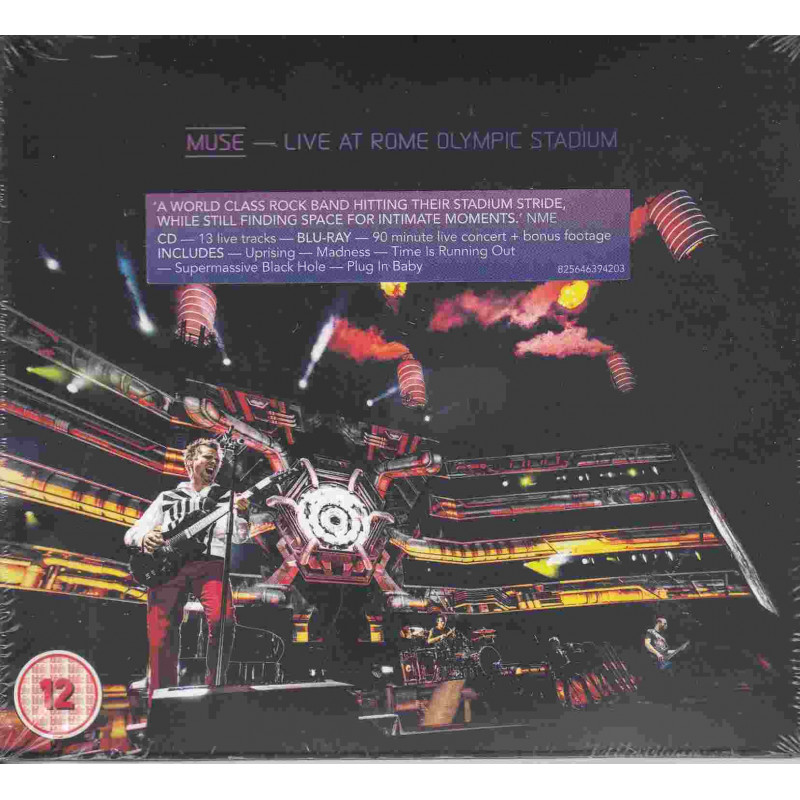 LIVE AT ROME OLYMPIC STADIUM (CD+BLURAY)