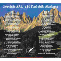 CORO DELLA S.A.T. - I 60 CANTI DELLA MON