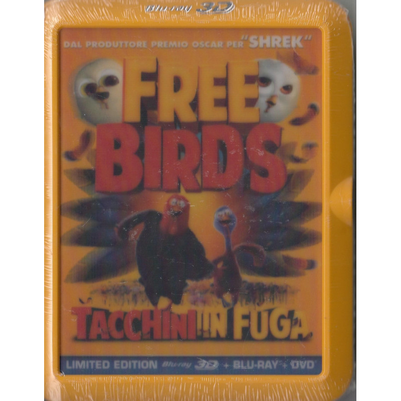 FREE BIRDS - TACCHINI IN FUGA (BLU-RAY) (IT) COMBO DVD+BD 2D/3D