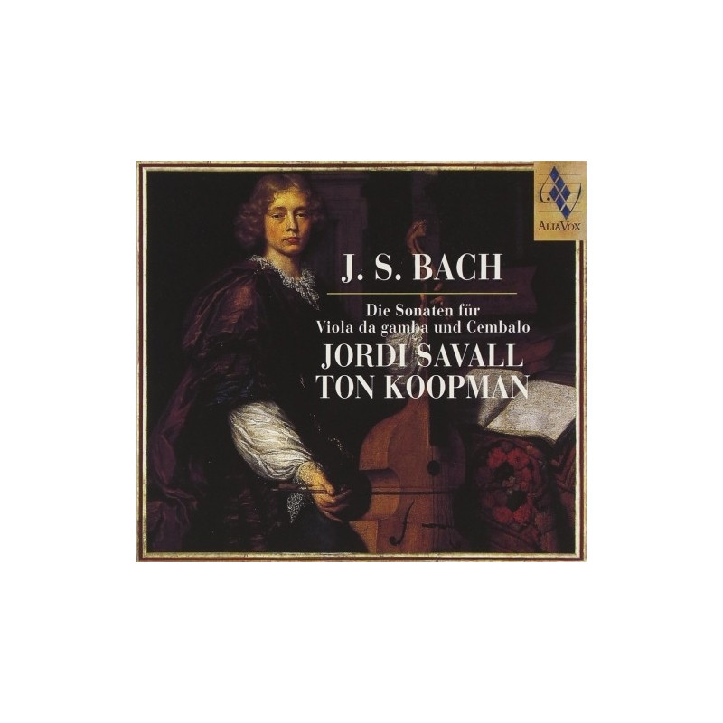SONATE PER VIOLA DA GAMBA E CLAVICEMBALO BWV 1027-1029     J.SAVALL, T.KOOPMAN