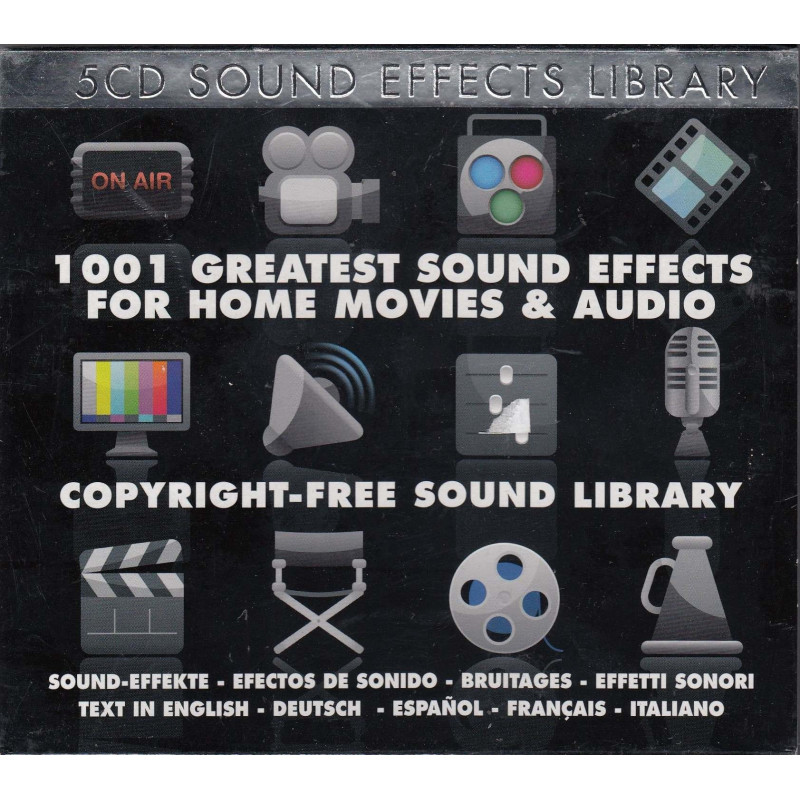 1001 EFFETTI SONORI - SOUND EFFECTS LIBR
