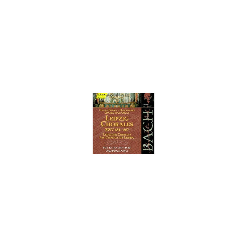 OPERE PER ORGANO - CORALI DI LIPSIA BWV