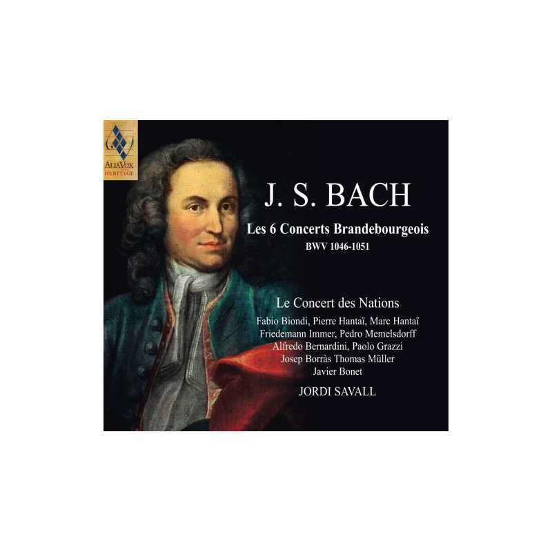BRANDEBURG CONCERTOS  SAVALL JORDI DIR   CONCERT DES NATIONS