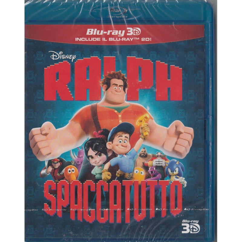 RALPH SPACCATUTTO (3D) (BLURAY+BLURAY3D)