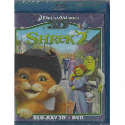 SHREK 2 (3D) (BLURAY 3D+DVD)