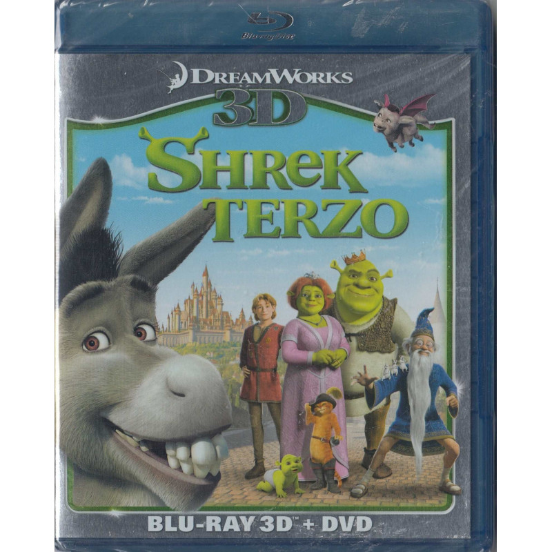 SHREK 3 (3D)    (BLURAY 3D+DVD)