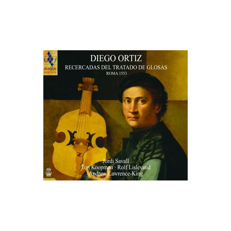 DIEGO ORTIZ - RICERCADAS DEL TRATADO DEGLOSAS 1553  SAVALL JORDI DIR   J.SAVALL, T.KOOPMAN