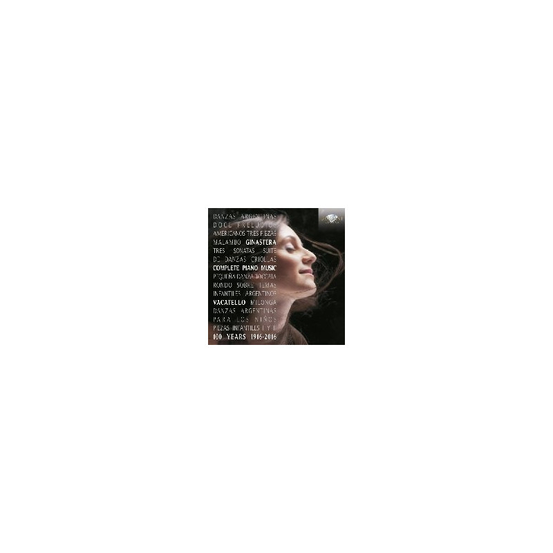 GINASTERA: COMPLETE PIANO MUSIC