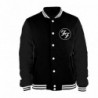 FOO FIGHTERS - INITIALS BASEBALL STYLE VARSITY JACKET (GIACCA UNISEX TG. L)