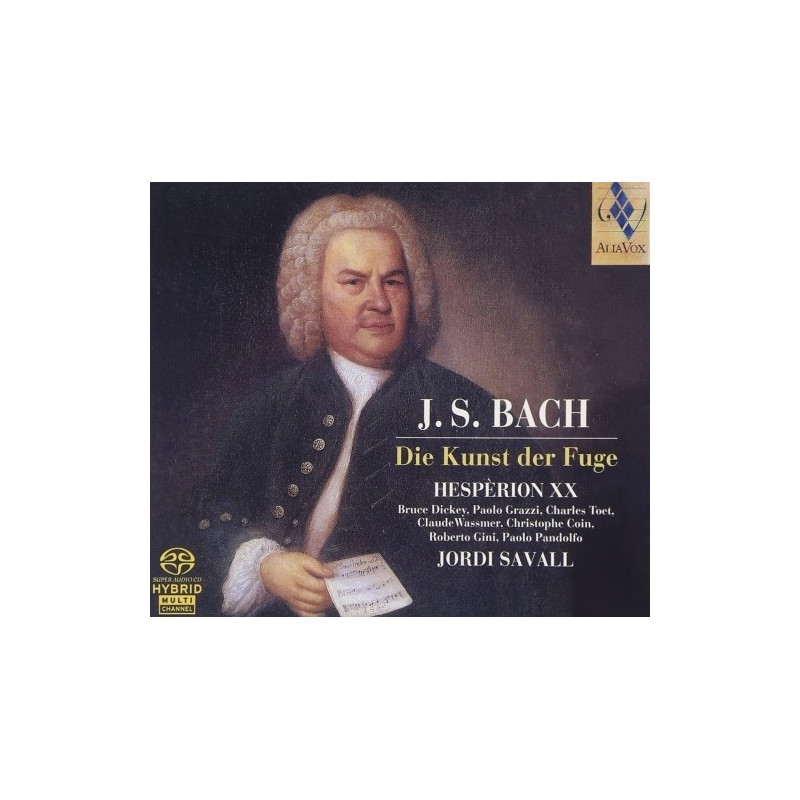 L'ARTE DELLA FUGA  SAVALL JORDI DIR   HESPERION XX BRUCE  DICKEY CORNETTO, PAOLO GRAZZI O