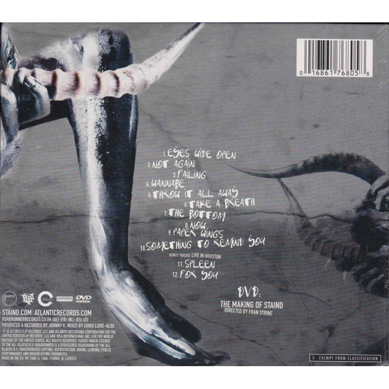 STAIND (SPECIAL EDITION)  CD+DVD