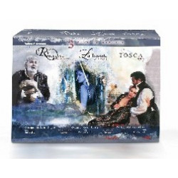 VIA DELLA MUSICA (LA) (CE) (4 DVD+LIBRO) RIGOLETTO+TRAVIATA+TOSCA NEI LUOGHI