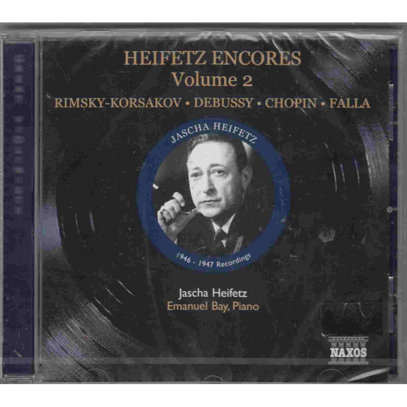 JASCHA HEIFETZ ENCORES, VOL.2