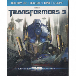 TRANSFORMERS 3 (2011)  (3D+2BLURAY+DVD+E/COPY)