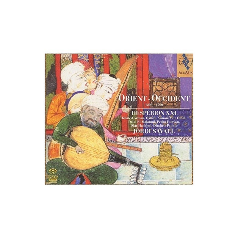 ORIENT - OCCIDENT  SAVALL JORDI DIR   HESP╚RION XXI JORDI SAVALL VIELLE, REBAB, LIRE DÆAR