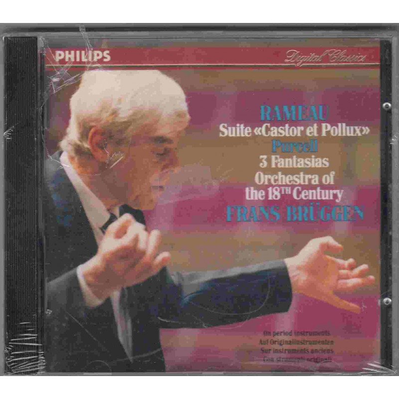 CASTOR ET POLLUX - 3 FANTASIAS - ORCHESTRA 18TH CENTURY