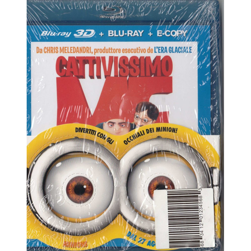 CATTIVISSIMO ME (2010) BLURAY 3D+BLURAY 2D + E COPY