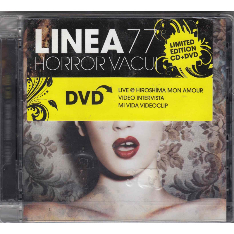 HORROR VACUI LIMITED ED.  CD+DVD