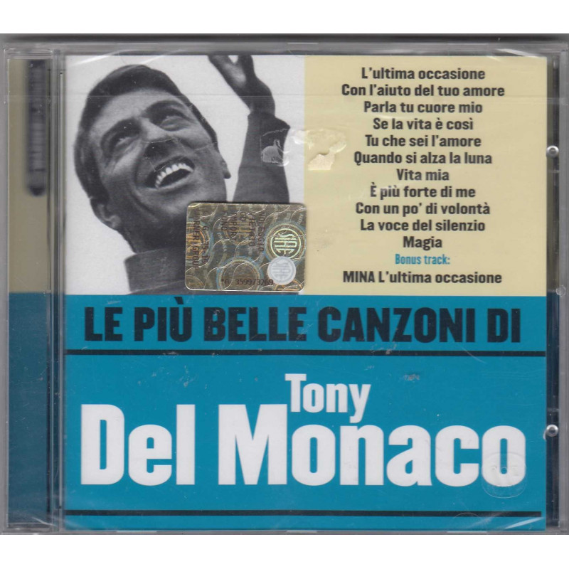 LE PIU' BELLE CANZONI DI TONY DEL MONACO
