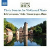 3 SONATE PER VIOLINO