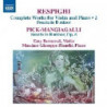 OPERE PER VIOLINO E PIANOFORTE (INTEGRAL