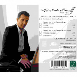 MOZART: COMPLETE KEYBOARD SONATAS VOL. 5