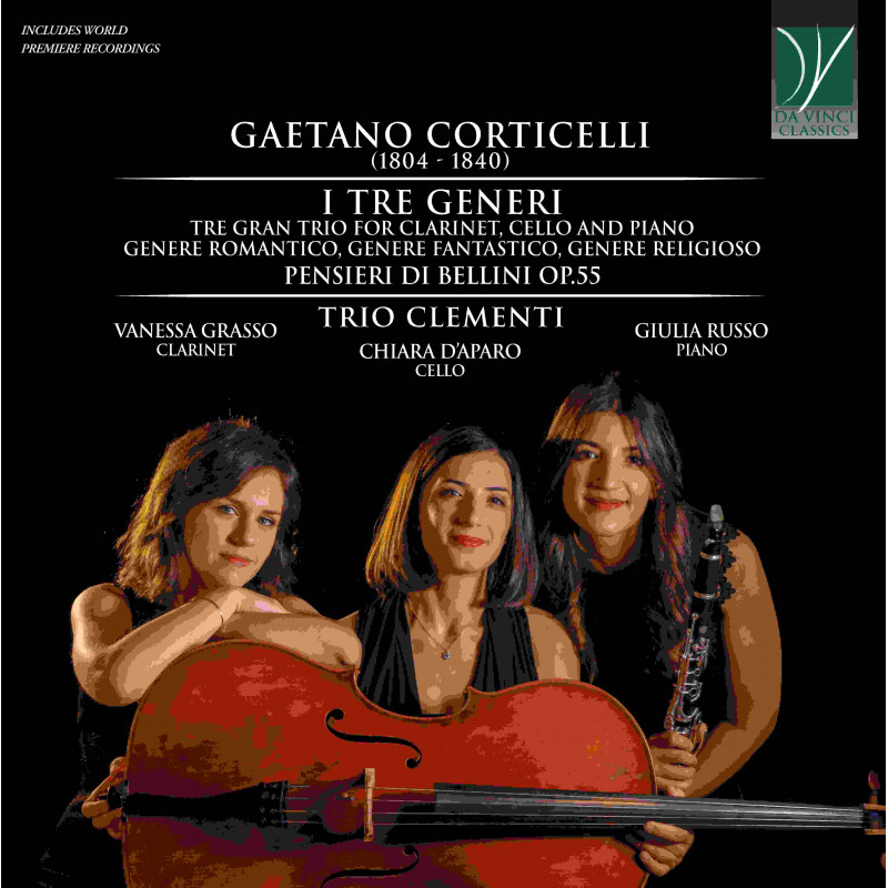 CORTICELLI: I TRE GENERI, TRE GRAN TRIO