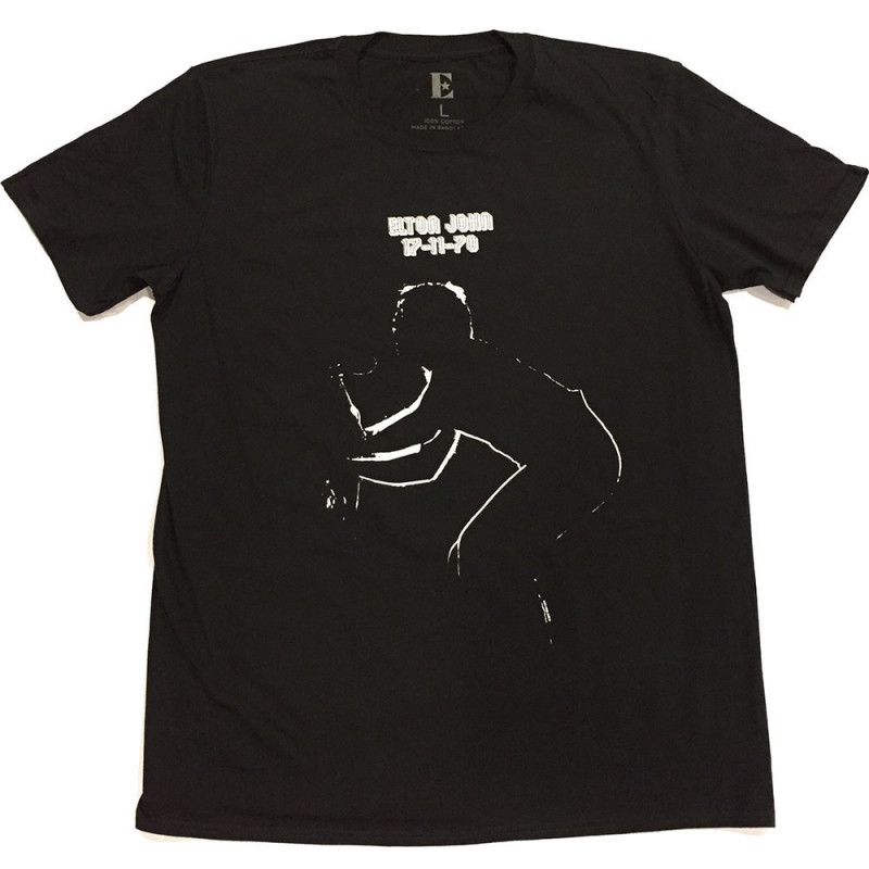 ELTON JOHN UNISEX TEE: 17.11.70 ALBUM (SMALL)