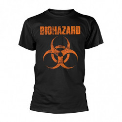 BIOHAZARD LOGO TS BLACK