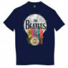 BEATLES (THE) - SGT PEPPER & DRUM BLUE (T-SHIRT UNISEX TG. S)