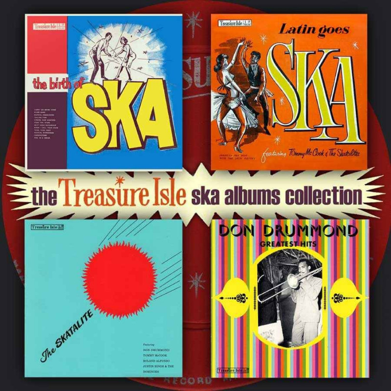TREASURE ISLE SKA ALBUMS COLLECTION