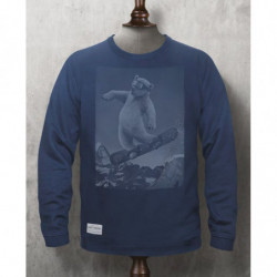 DV45438 AIR BEAR_SWEAT D.DENIM