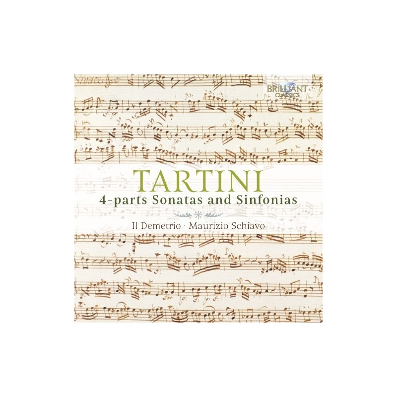 TARTINI: 4-PARTS SONATAS AND SINFONIAS