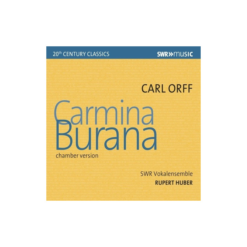 CARMINA BURANA (VERSIONE DA CAMERA)