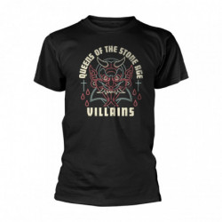 QUEENS OF THE STONE AGE VILLIANS TS T-SHIRT UNISEX: SMALL