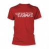 CRAMPS, THE LOGO - WHITE (RED)