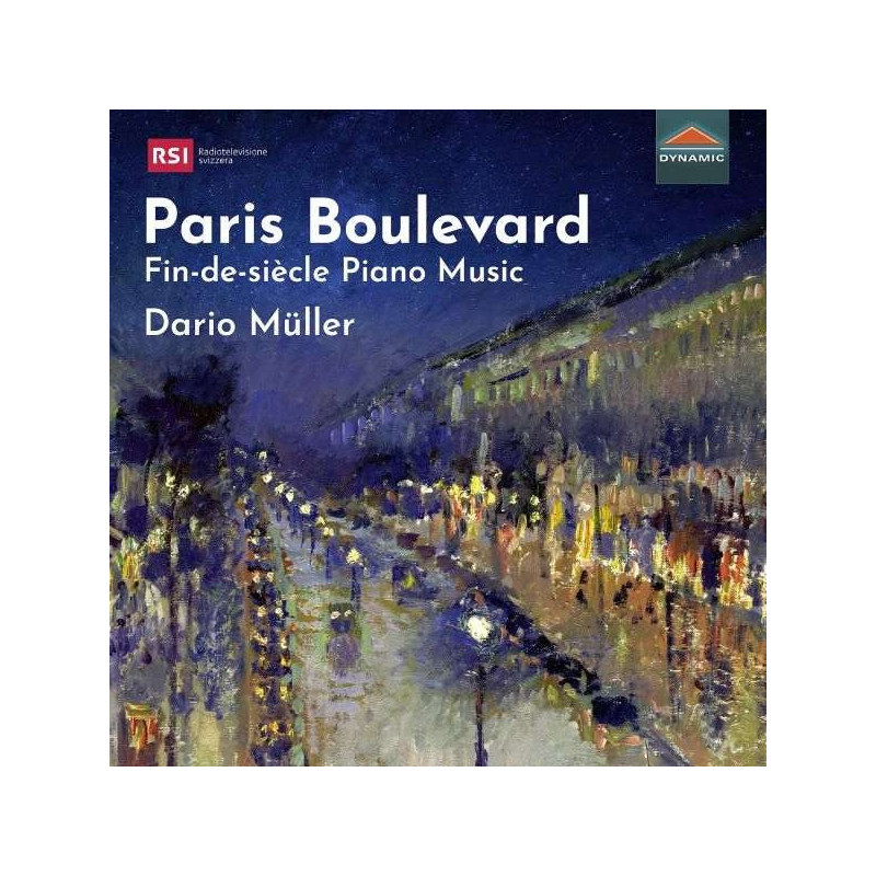 PARIS BOULEVARD - FIN-DE-SIECLE PIANO MU