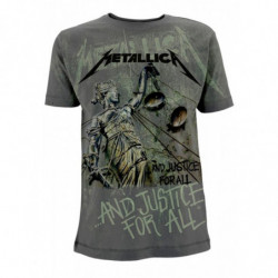 METALLICA AND JUSTICE FOR ALL NEON (ALL OVER) TS
