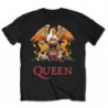 QUEEN MEN'S TEE: CLASSIC CREST (MEDIUM)