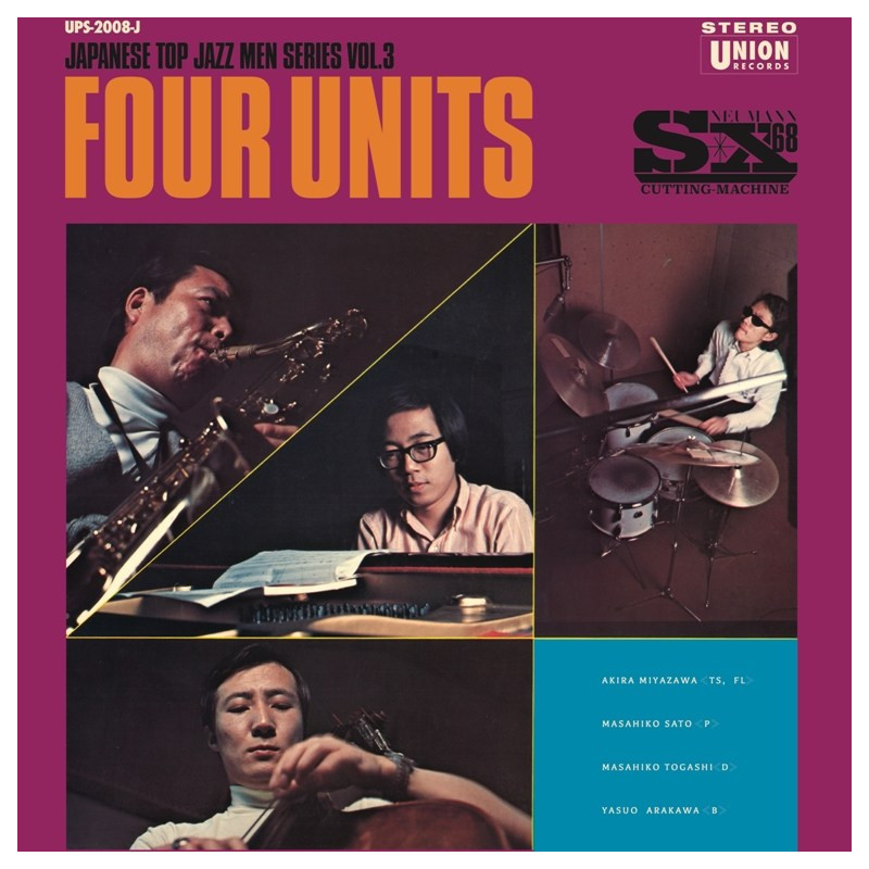 FOUR UNITS - JAPANESE JAZZ MEN SERIES VO