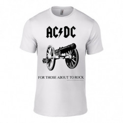 AC/DC FOR THOSE ABOUT TO ROCK (WHITE)